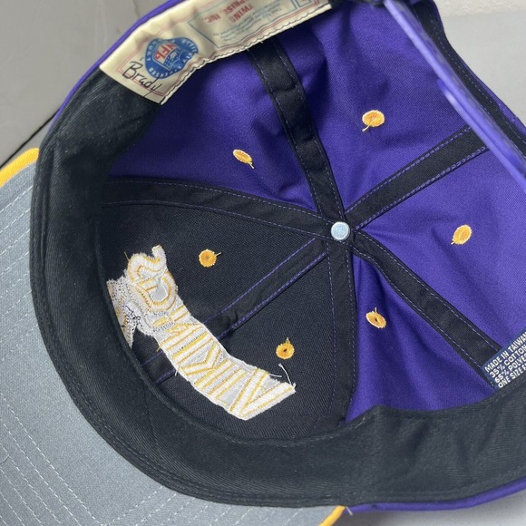 VINTAGE‎ MINNESOTA VIKINGS TWINS ENTERPRISE 90'S SNAPBACK CAP HAT FOOTBALL NFL - Picture 8 of 10